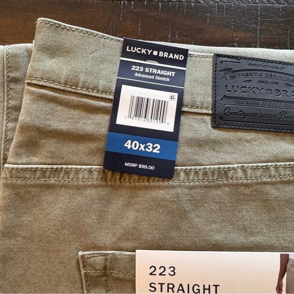 Lucky Brand Straight Fit‎ Five Pocket Pant 32” inseam - Picture 9 of 9